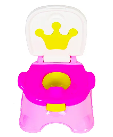 Baby Moo Crown Detachable Potty Chair - Pink