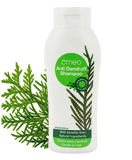Omeo Anti Dandruff Shampoo With Neem Thuja Zingiber - 500 ml