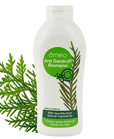 Omeo Anti Dandruff Shampoo With Thuja Neem & Zingiber - 500ml
