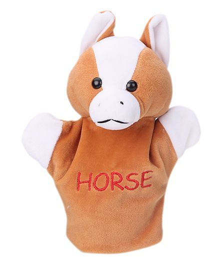 horse hand puppet