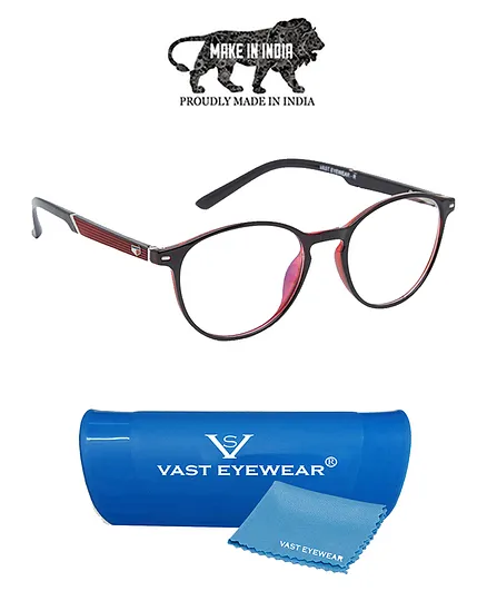 Vast Cateye Style Blue Ray and UV Protection Glasses - Multicolor 