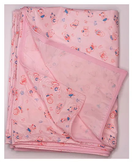 Lollipop Lane Plastic Mattress Protector Sheet Extra Large - Pink