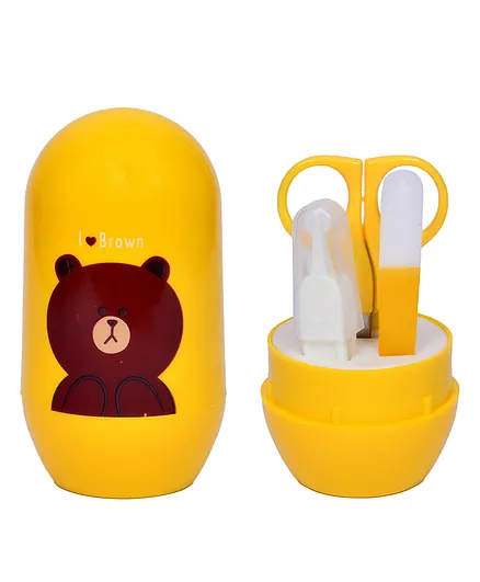 Tiny Tycoonz Four In One Baby Manicure Set - Yellow