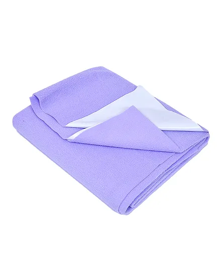Tiny Tycoonz Small Size Bed Protector Mat - Purple