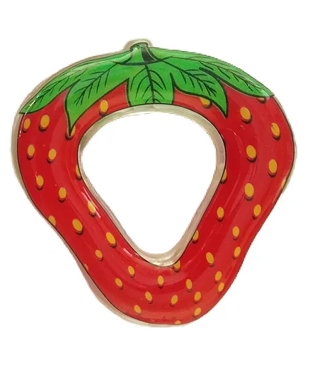 Enorme Strawberry Shaped Teether With Sticks - Multicolor
