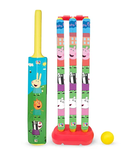 VWorld Peppa Pig Kids Cricket Set (Colour May Vary)
