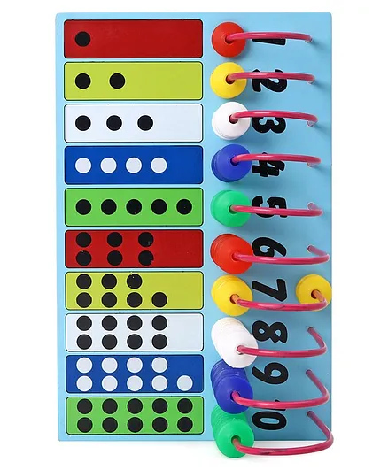 Little Genius Counting Dots Abacus - Multicolor     