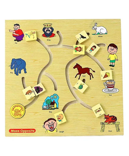 Little Genius Opposite Maze Toy - Multicolor 