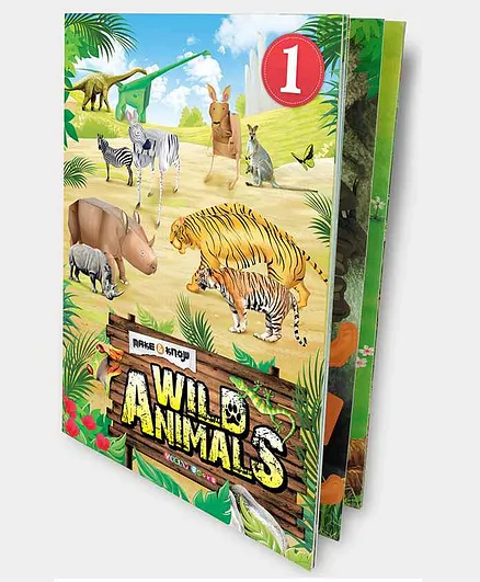 Wild Animals 2 Model Making Book - English