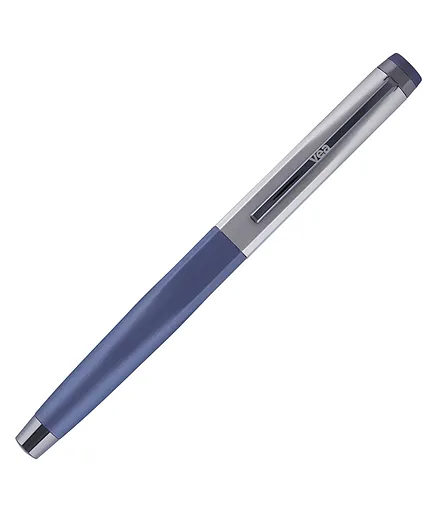 Vea CDR Half Sartin Nickle Rollerball Pen - Blue 