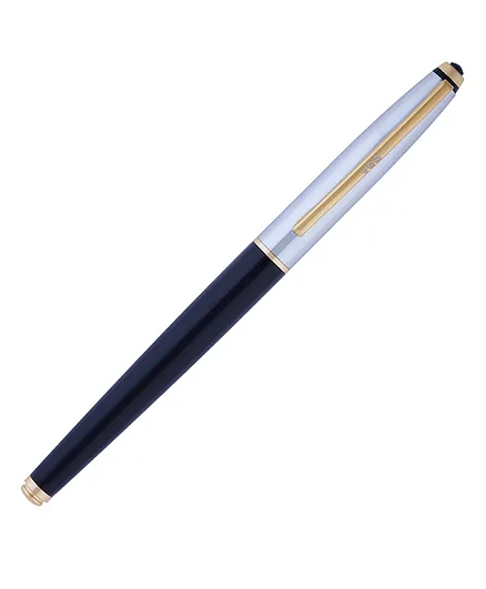 Vea Blue Ink Pen - Black