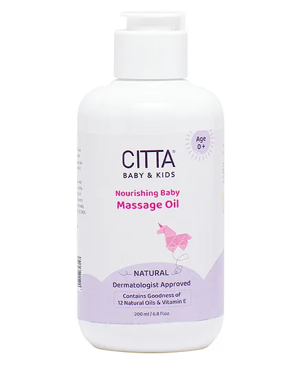 Citta Nourishing Baby Massage oil - 200 ml