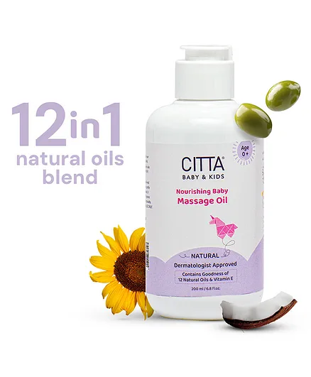 Citta Nourishing Baby Massage oil - 200 ml