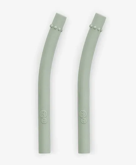 ezpz Mini Cup Replacement Straw Pack of 2 - Sage