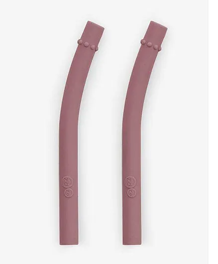 ezpz Mini Cup Replacement Straw Pack of 2 - Mauve