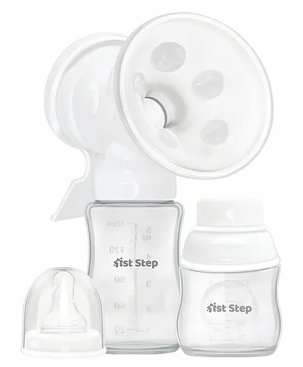 1st Step Manual Breast Pump - White