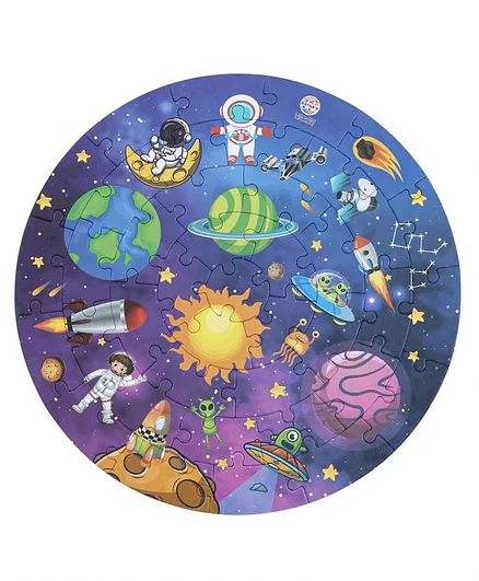 Ratnas Space Theme Jigsaw Puzzle Multicolour - 40 Pieces