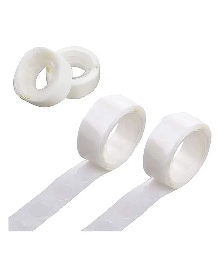 Syga Glue Dot Roll White - Pack Of 2