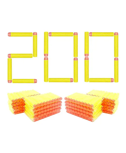 Syga Foam Bullets Pack Of 200 - Yellow
