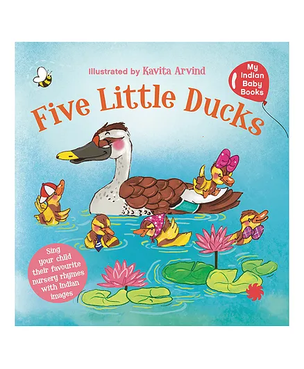 Five Little Ducks Picture Book - English
