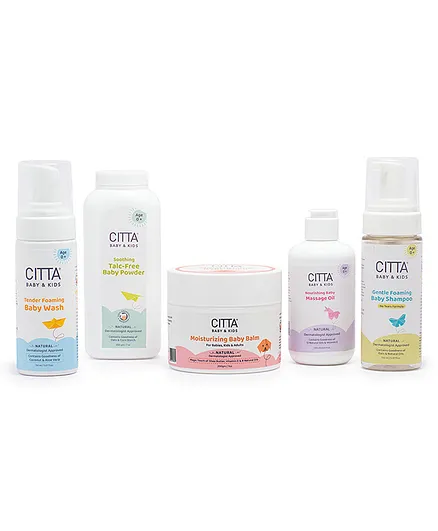 CITTA Complete Baby Care Set Pack of 5 - 500 ml, 400 gm