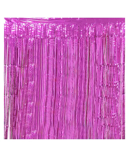 SYGA Metallic Decoration Curtain Foil - Light Purple