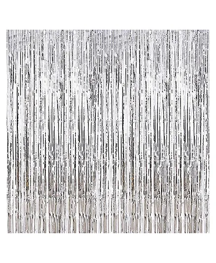 SYGA Metallic Decoration Curtain Foil  - Silver