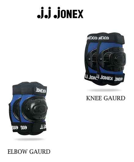 JJ Jonex Protective Elbow and Knee Guard - Blue