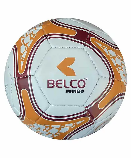 Belco Jumbo Football Size 5 - Orange