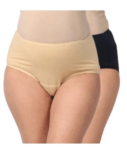 Morph Pack Of 2 Maternity Incontinence Panties - Beige Blue