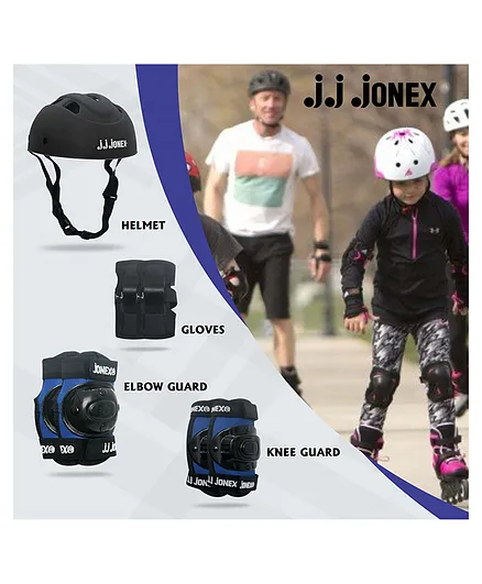 JJ Jonex Skating Protection Kit Large Size - Multicolour
