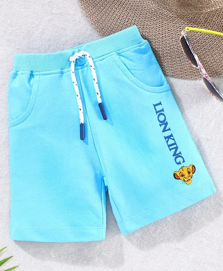 Babyhug Mid Thigh Shorts - Blue