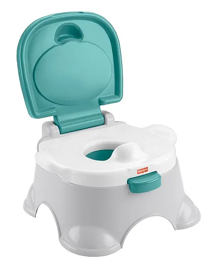 Fisher Price 3 in 1 Potty Seat - Grey 