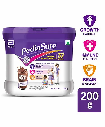 PediaSure Complete Balanced Nutrition Jar Chocolate - 200 gm