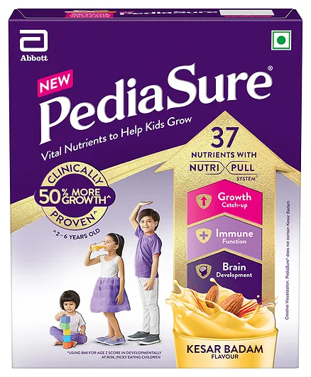 PediaSure Complete Balanced Nutrition Kesar Badam - 200 gm