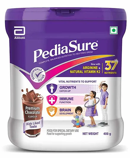 PediaSure Complete Balanced Nutrition Chocolate - 400 gm Jar