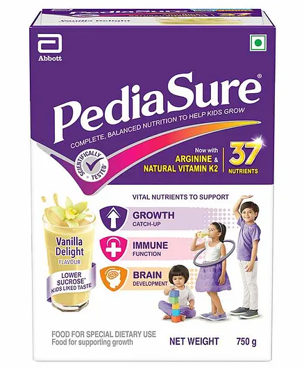 PediaSure Complete Balanced Nutrition Vanilla - 750 gm Box