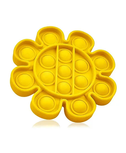 Yellow Flower Pop-it Stress Reliever 