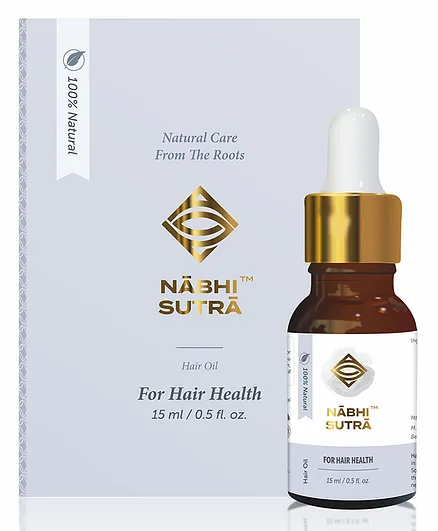 Nabhisutra Belly Button Oil For Hair Care - 15 ml