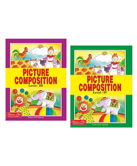 Picture Composition Level 3 & 4 Books Pack of 2 - English