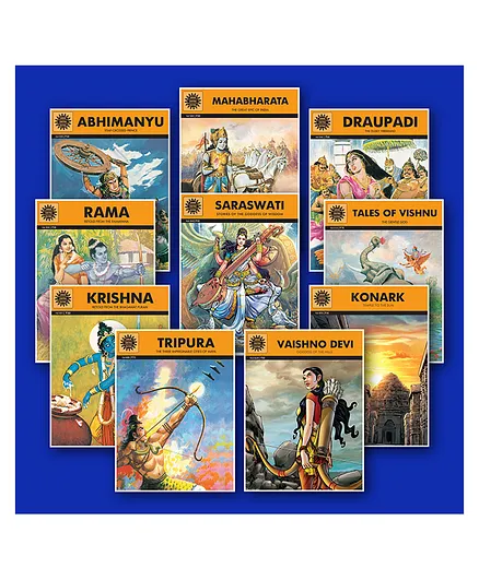 ACK Special Combo Epics and Mythology Book Pack Of 10 - English