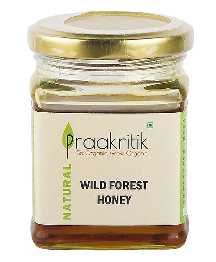 Praakritik Organic Natural Wild Forest Honey Bottle - 500 gm
