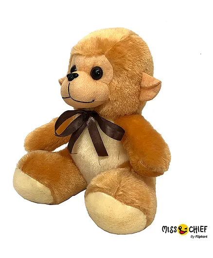 Sterling Monkey Soft Toy Brown - Height 25 cm