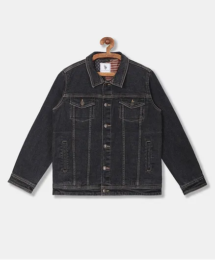 us polo assn denim jacket