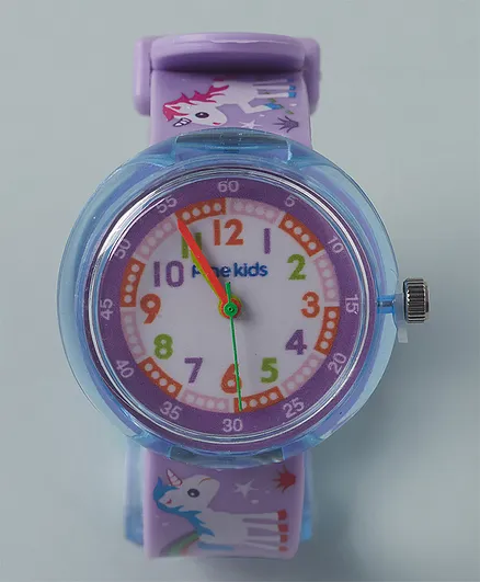 Pine Kids Free Size Analog Watch - Purple