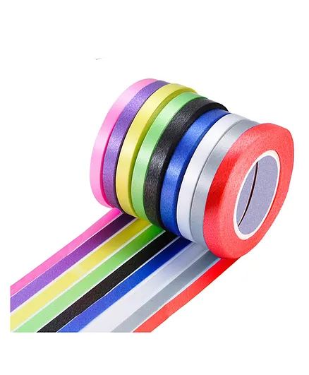 Syga Curling Balloon Ribbons Multicolor - Pack of 9