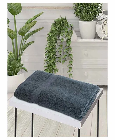 Bianca 100% Cotton Zero Twist Ultra Fluffy Bath Towel Paradiso - Grey