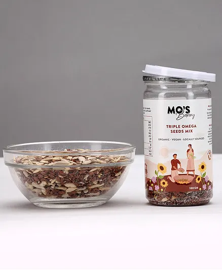 Mo's Bakery Triple Omega Seeds Mix - 100 gm