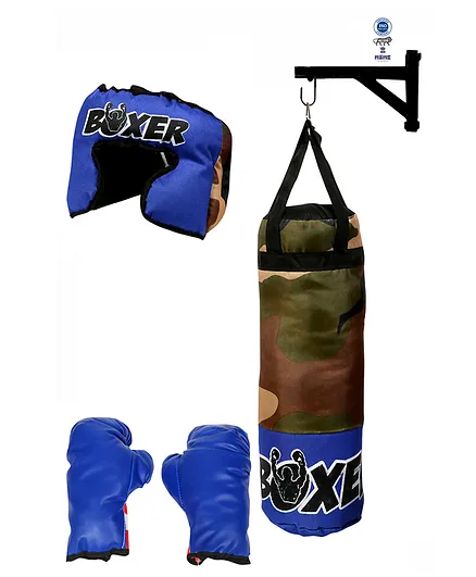 Legends of Sports Boxing Kit With Stand Blue Green Online India, Buy  Sports Equipment for (6-10 Years) at 9751949