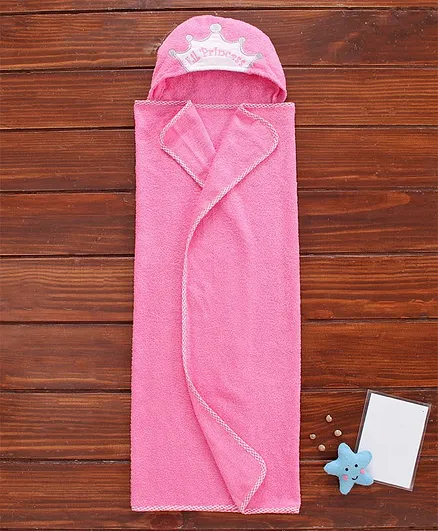 Wonderchild Lil Princess Hooded Towel - Pink
